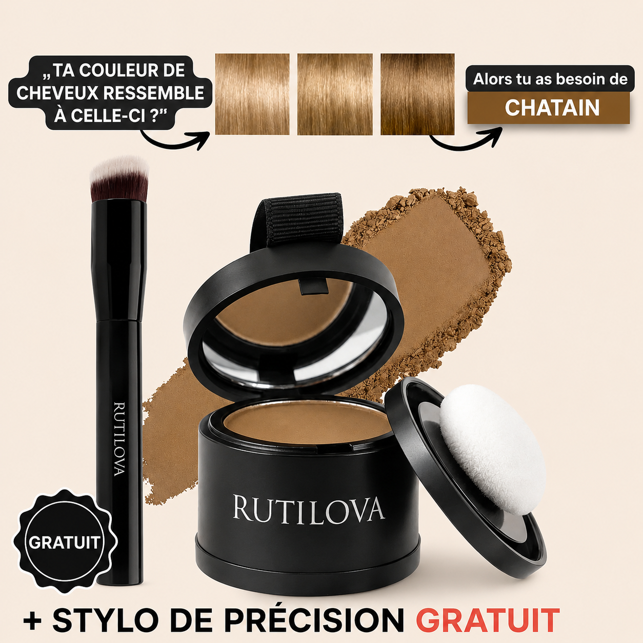 Ritulova Poudre Couvre-Racines Instantané