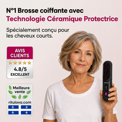Brosse Ritulova pour Cheveux Courts