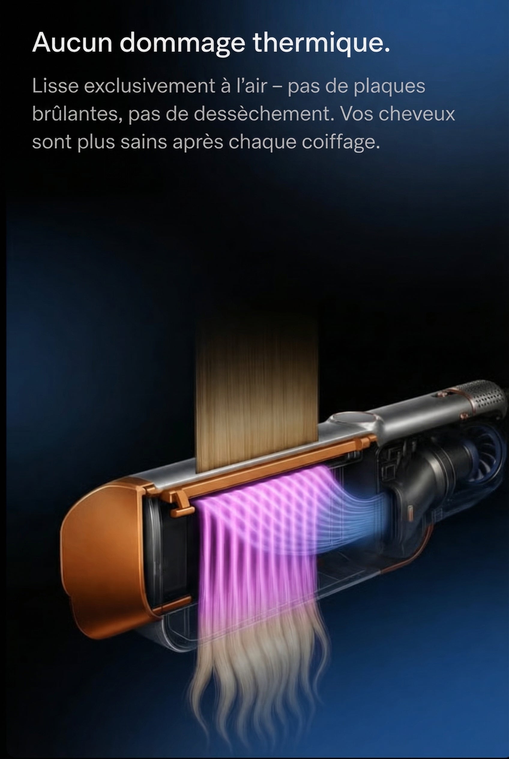 Ritulova AirLiss Lisseur 2 en 1 & Technologie ionique
